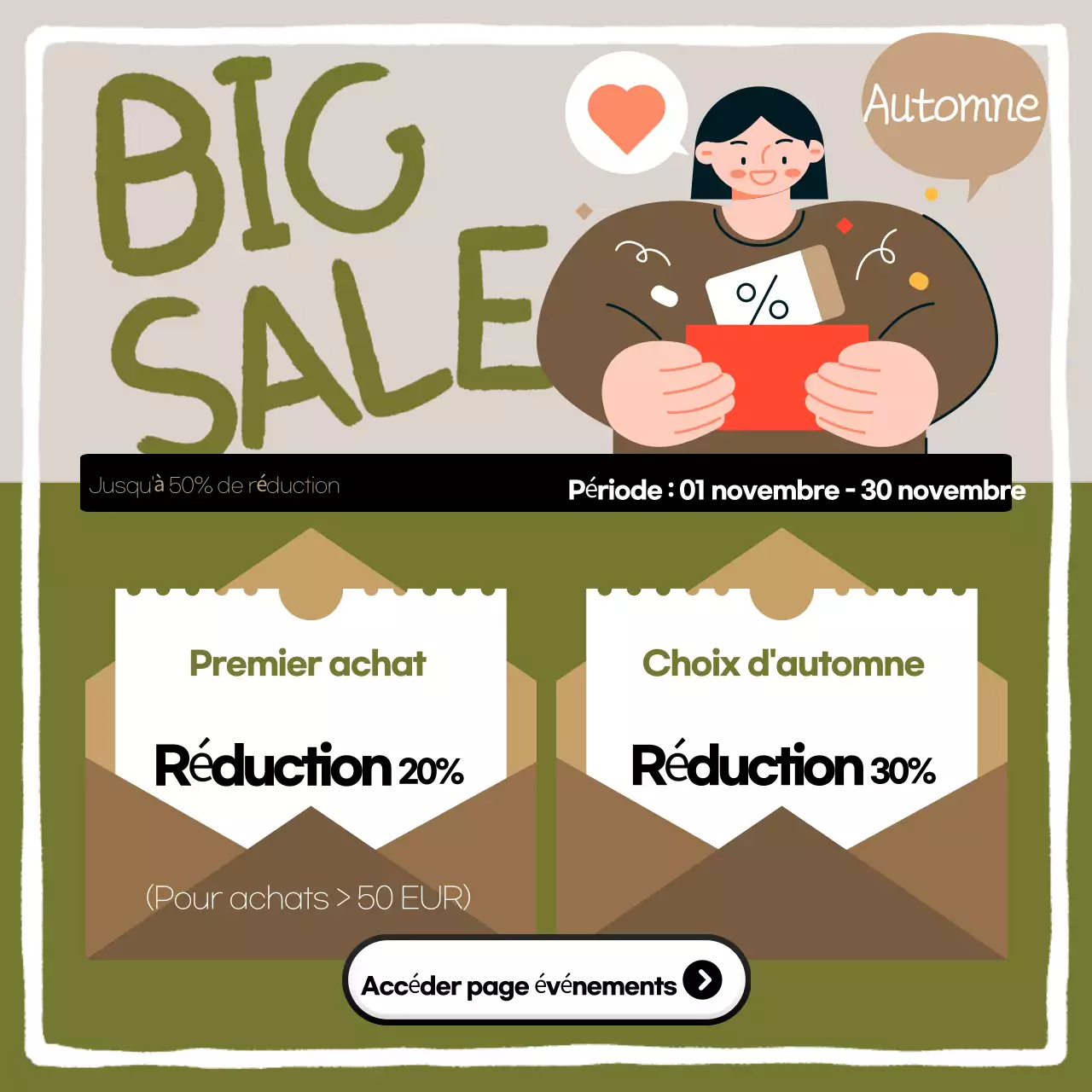 Publicité sur les médias sociaux pour Khaki Pop