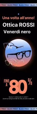 Ottici Nero Moderno Venerdì Nero