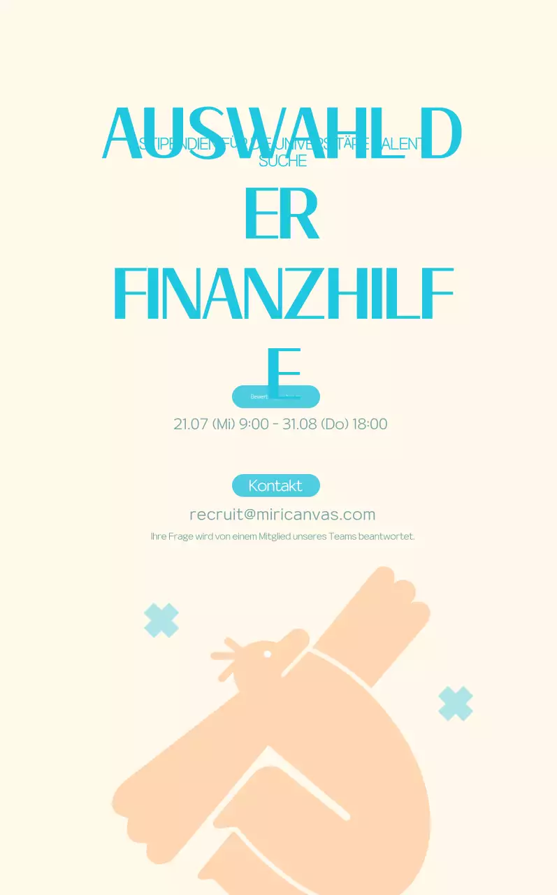 Beige Neat Stipendienführer