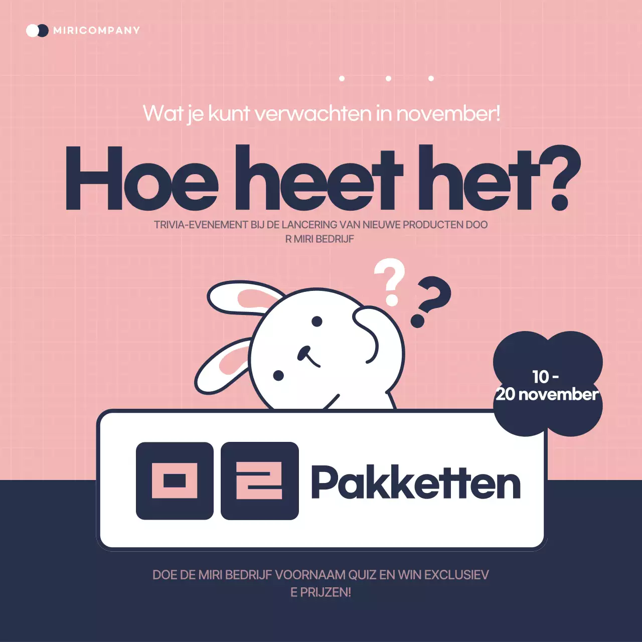 Roze gezellige evenementengids