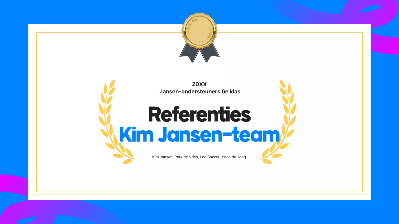 Het Blue Simple Supporters-rapport analyseren