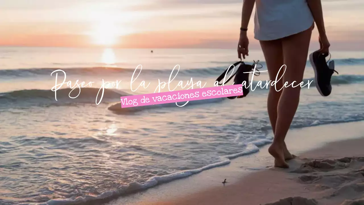 orange school break vlog