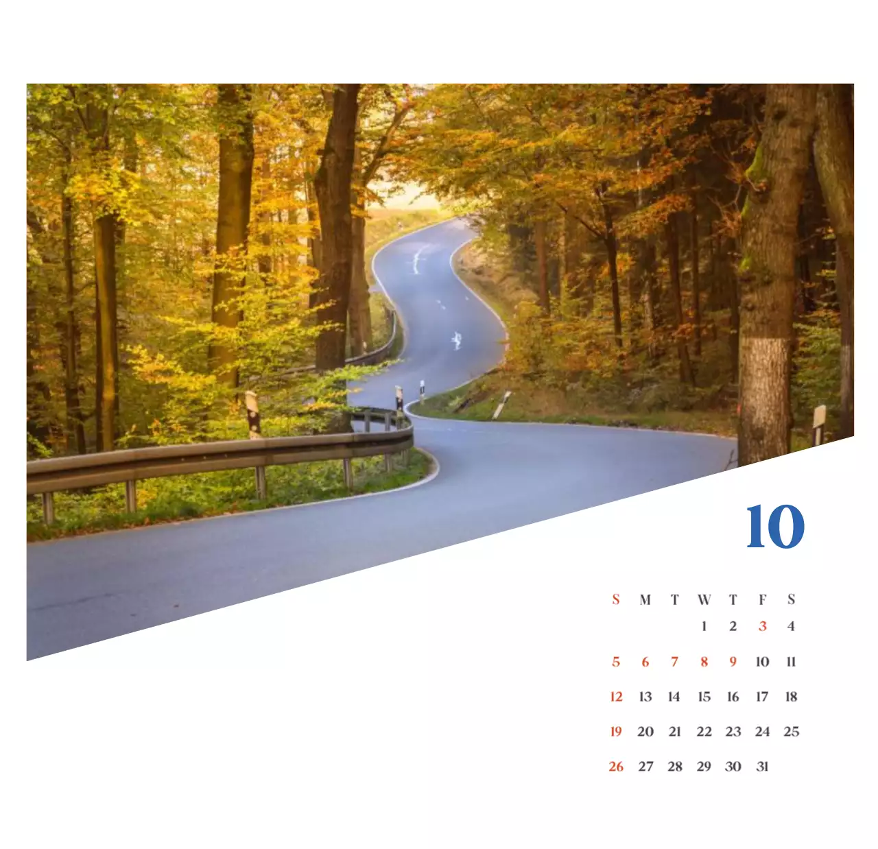 Kalender Rumah Sakit Modern Biru