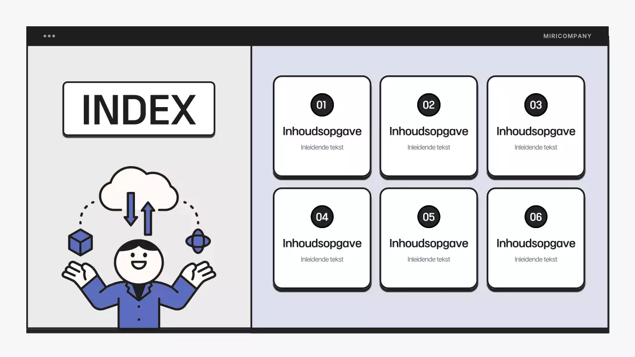 Eenvoudige AI-alfabetiseringstraining in blauw en zwart