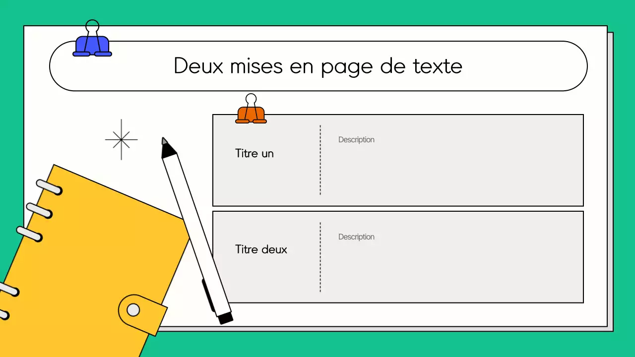 Une note d'information verte et câline
