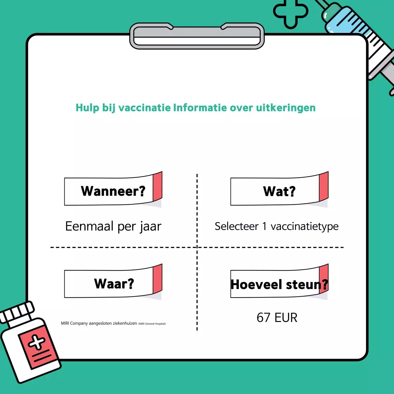 Een handige gids voor in-house gezondheidsvaccinaties