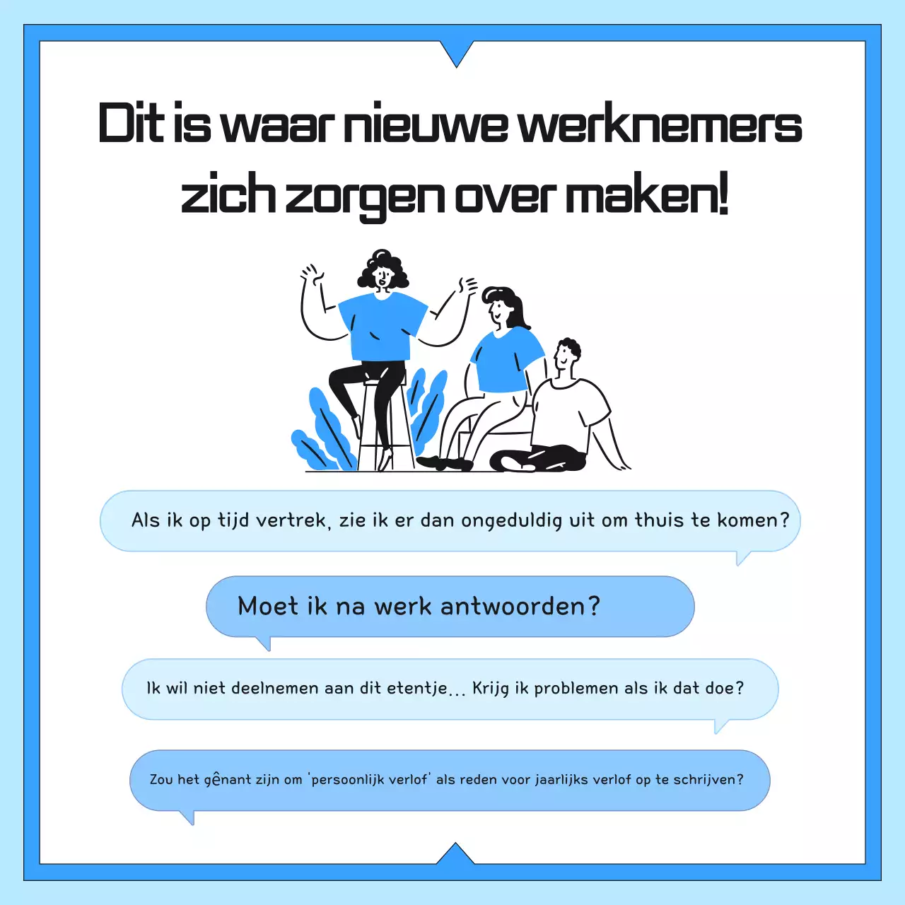 Blauwe gids voor moderne werkcultuur