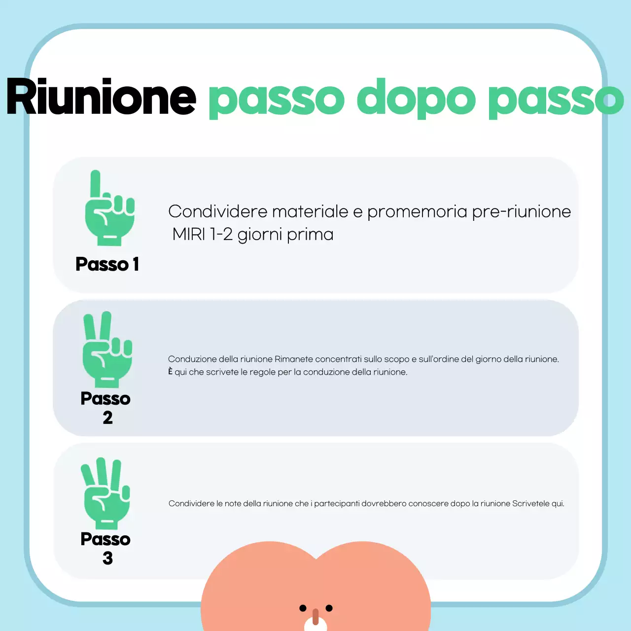 Guida alle riunioni di Mint Cozy