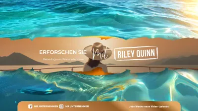 blaue ästhetik reise vlog youtube kanal kunst