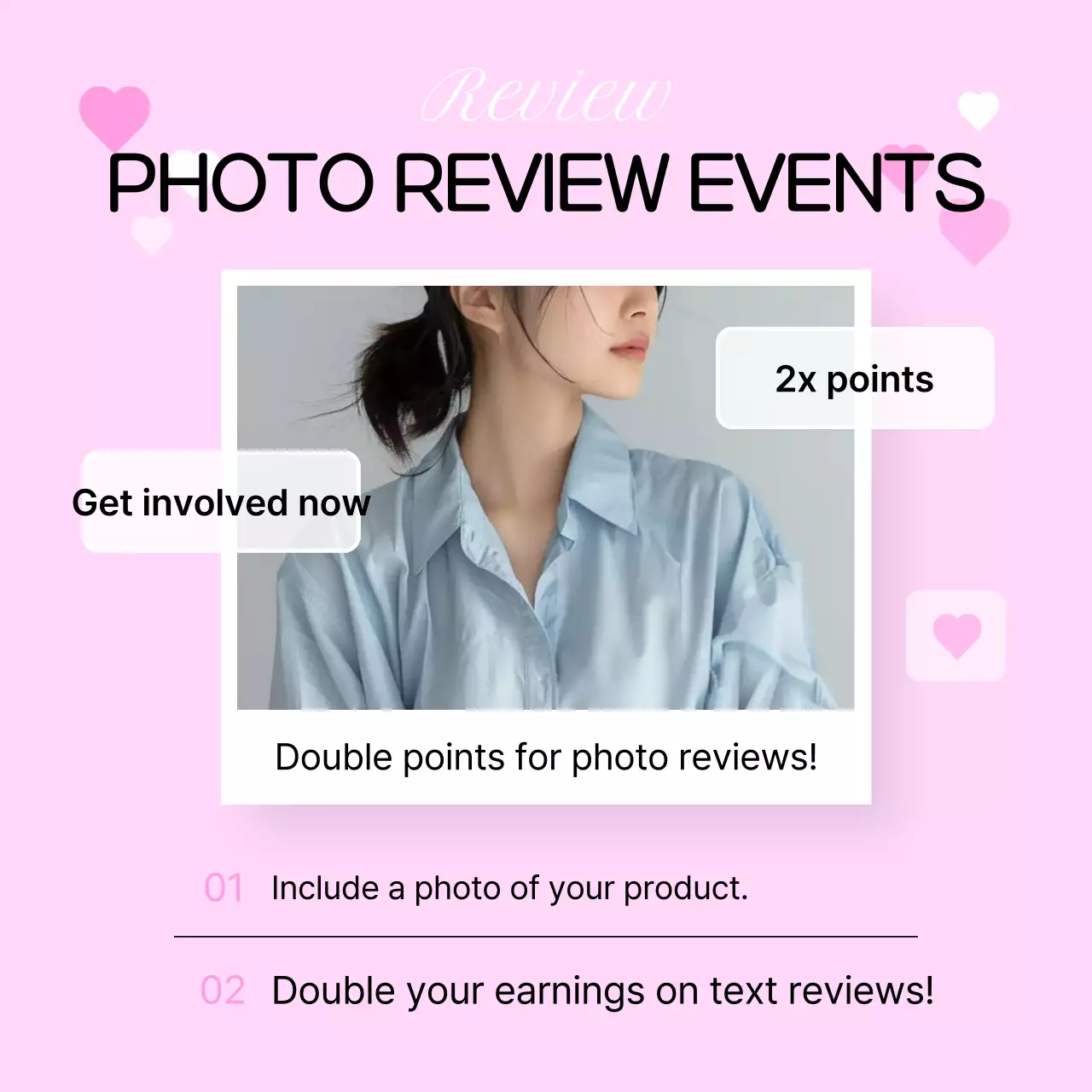 Bege Modern Review Promoção Instagram Carrossel