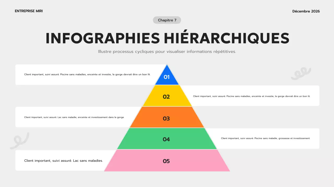 guide de l'infographie moderne bleue