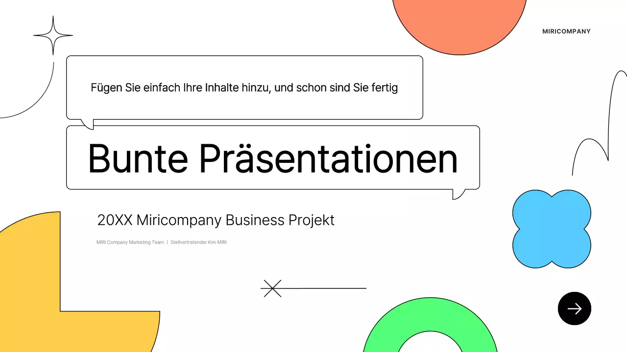 Ein einfacher Geschäftsplan in Weiß