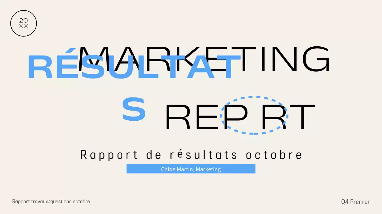 Fournir des informations sur le rapport Ivory Modern