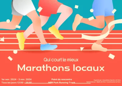 Promouvoir le marathon Orange Pop