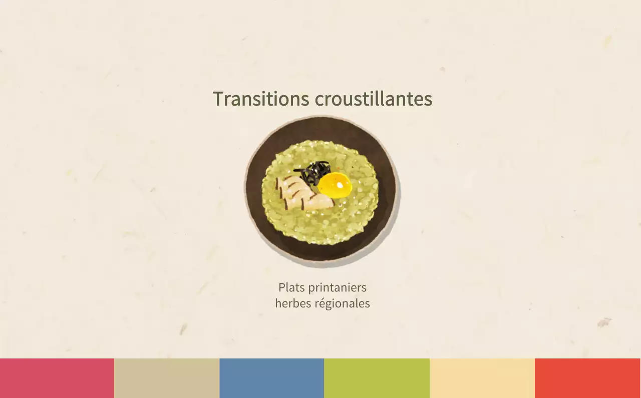 Calendrier de l'alimentation traditionnelle beige