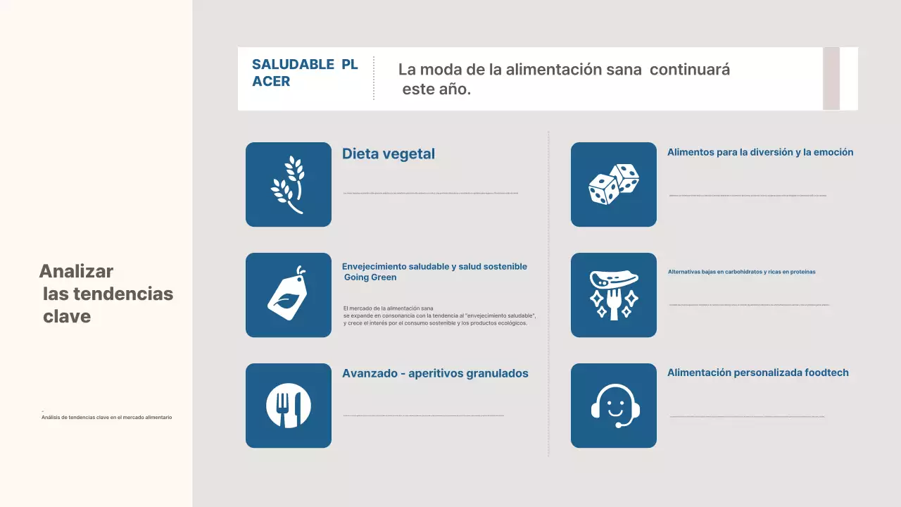 Análisis de la industria moderna del beige