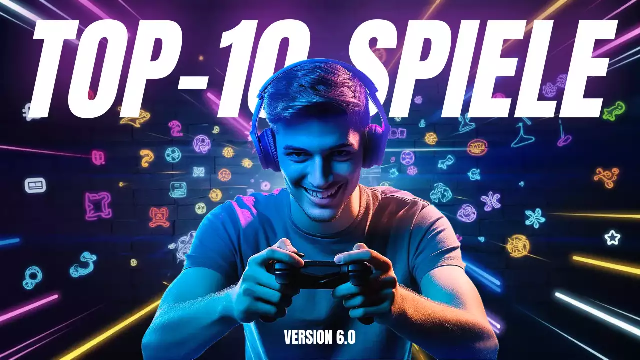 Blue Modern Gaming Rückblick