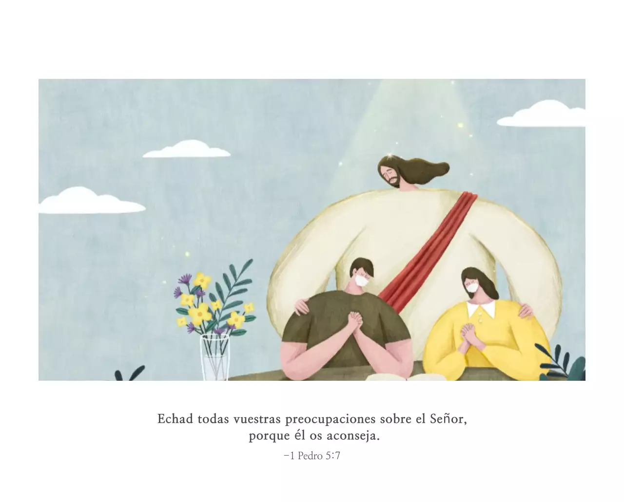 Pastel limpio ilustración iglesia