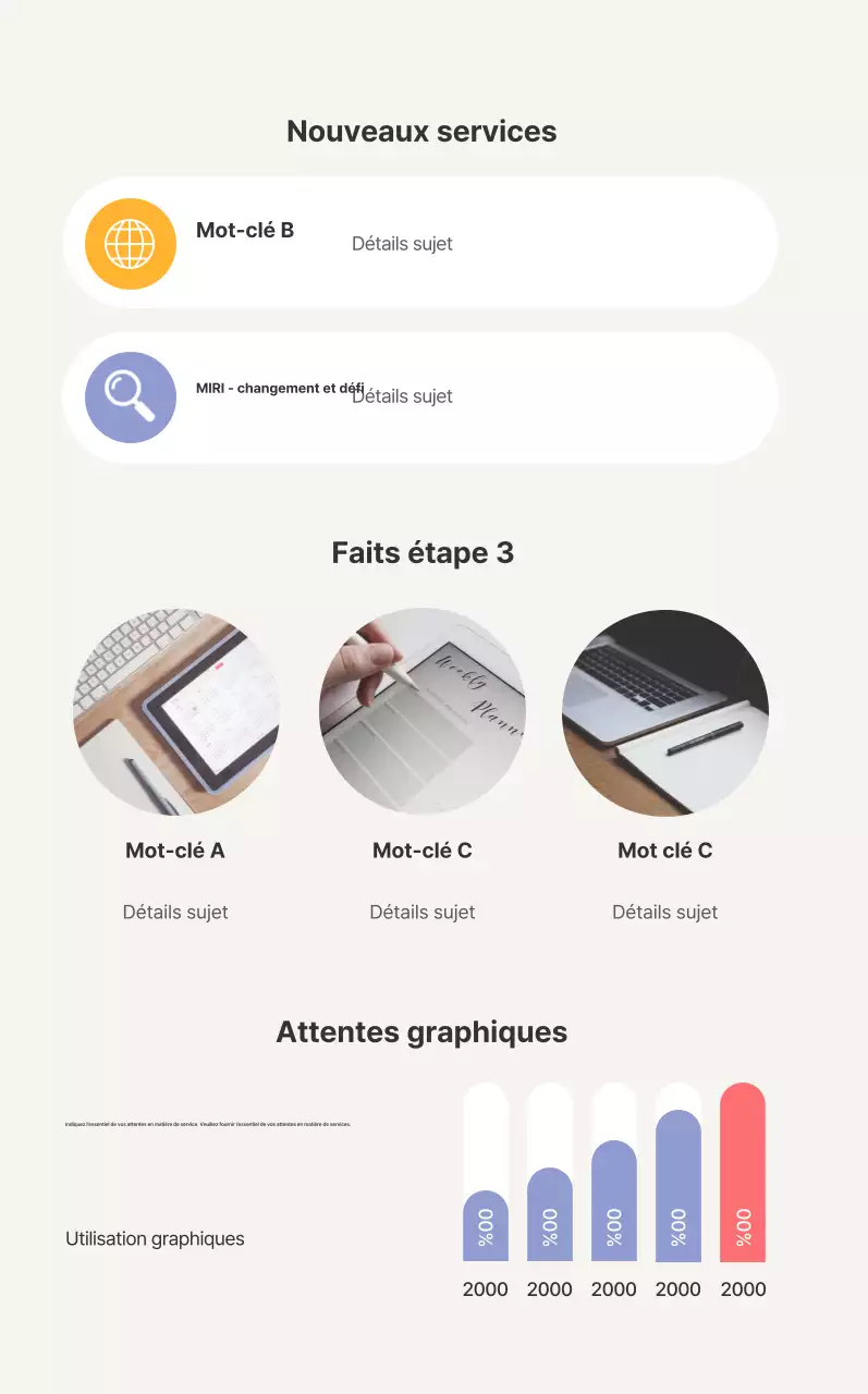 Guide du séminaire moderne beige