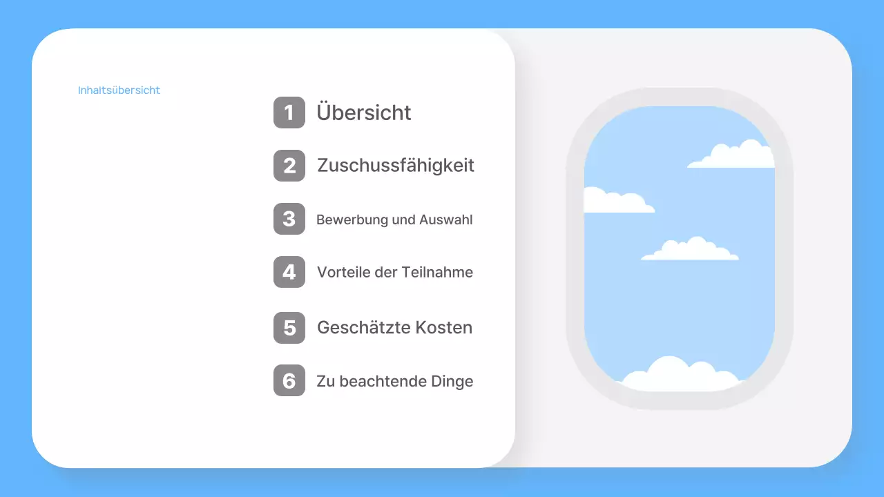 Über das Sky Blue Simple Praktikantenprogramm