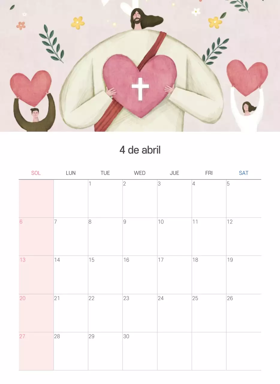 Pastel limpio ilustración iglesia