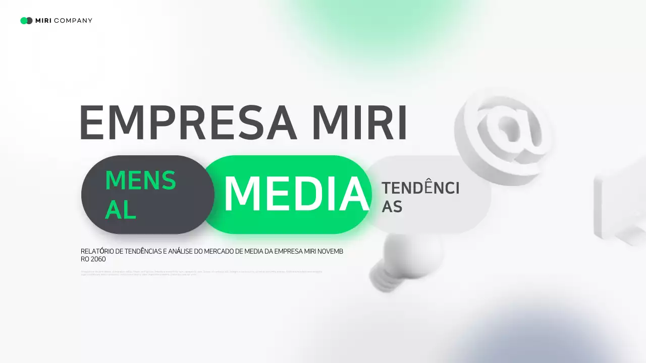 Resumo do relatório sobre os meios de comunicação modernos