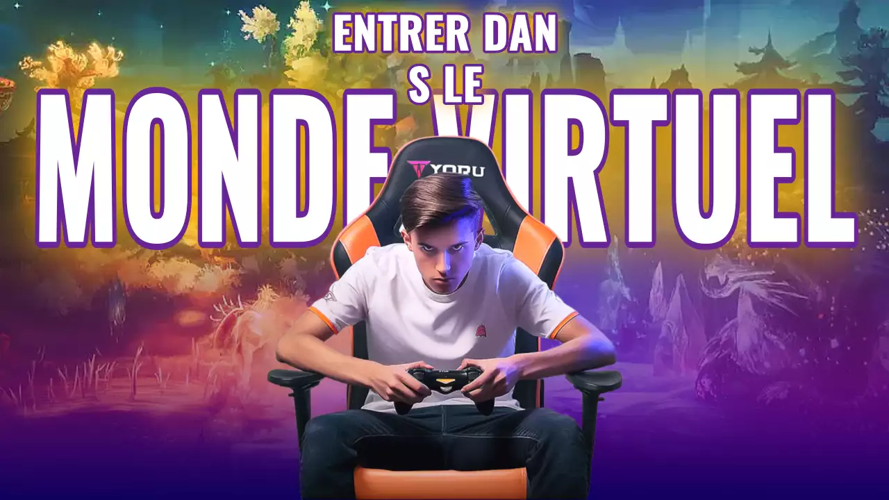 Publicité pour l'espace futuriste bleu