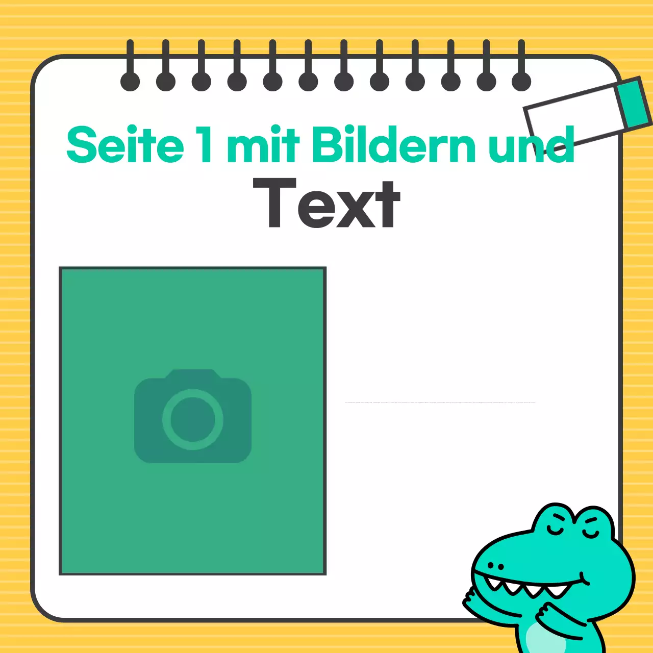 Gelb Einfaches Design erklärt