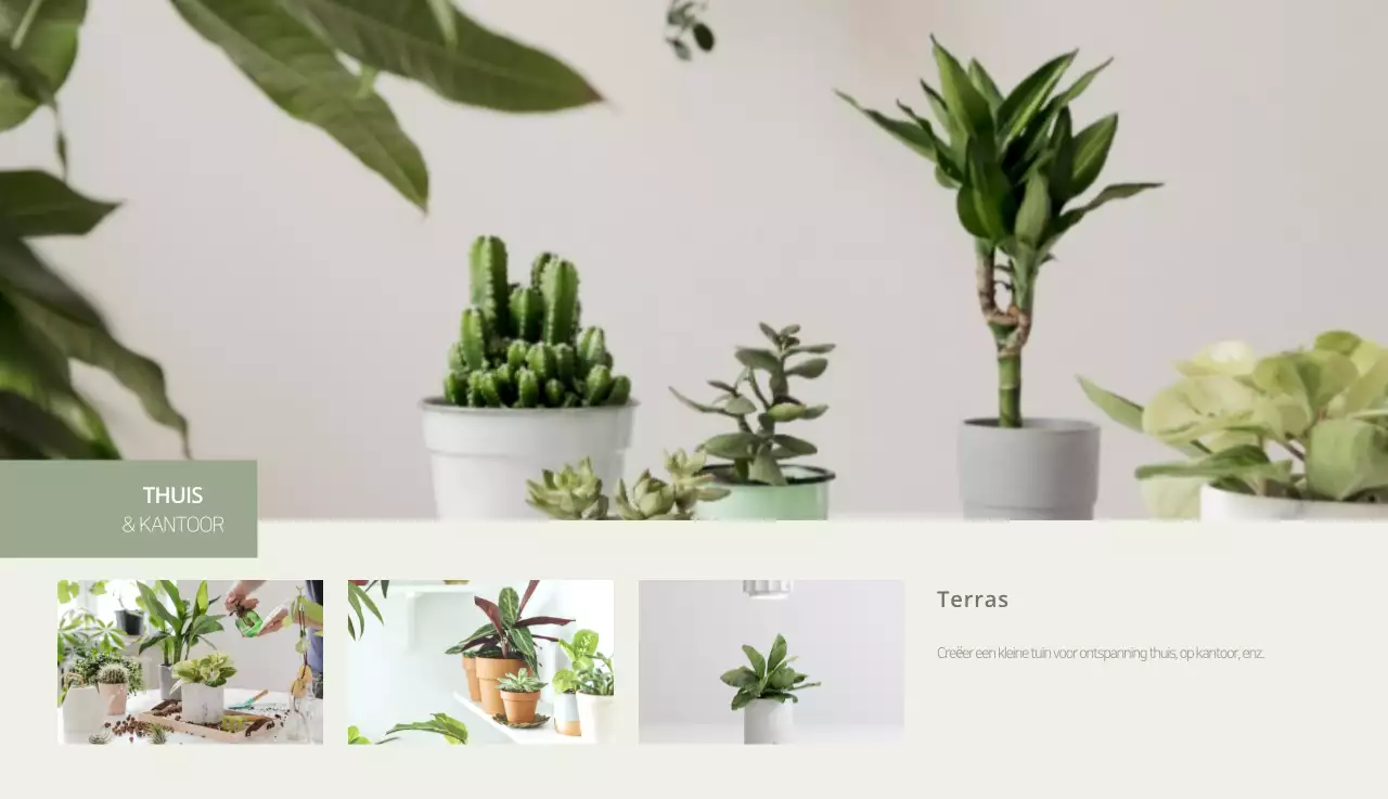 Beige minimalistische interieurkalender