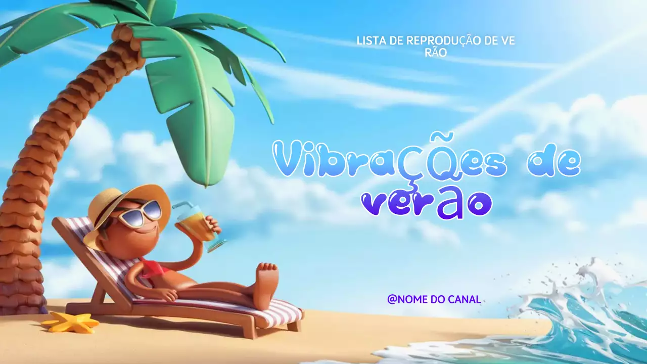 lista de reprodução de verão tropical azul