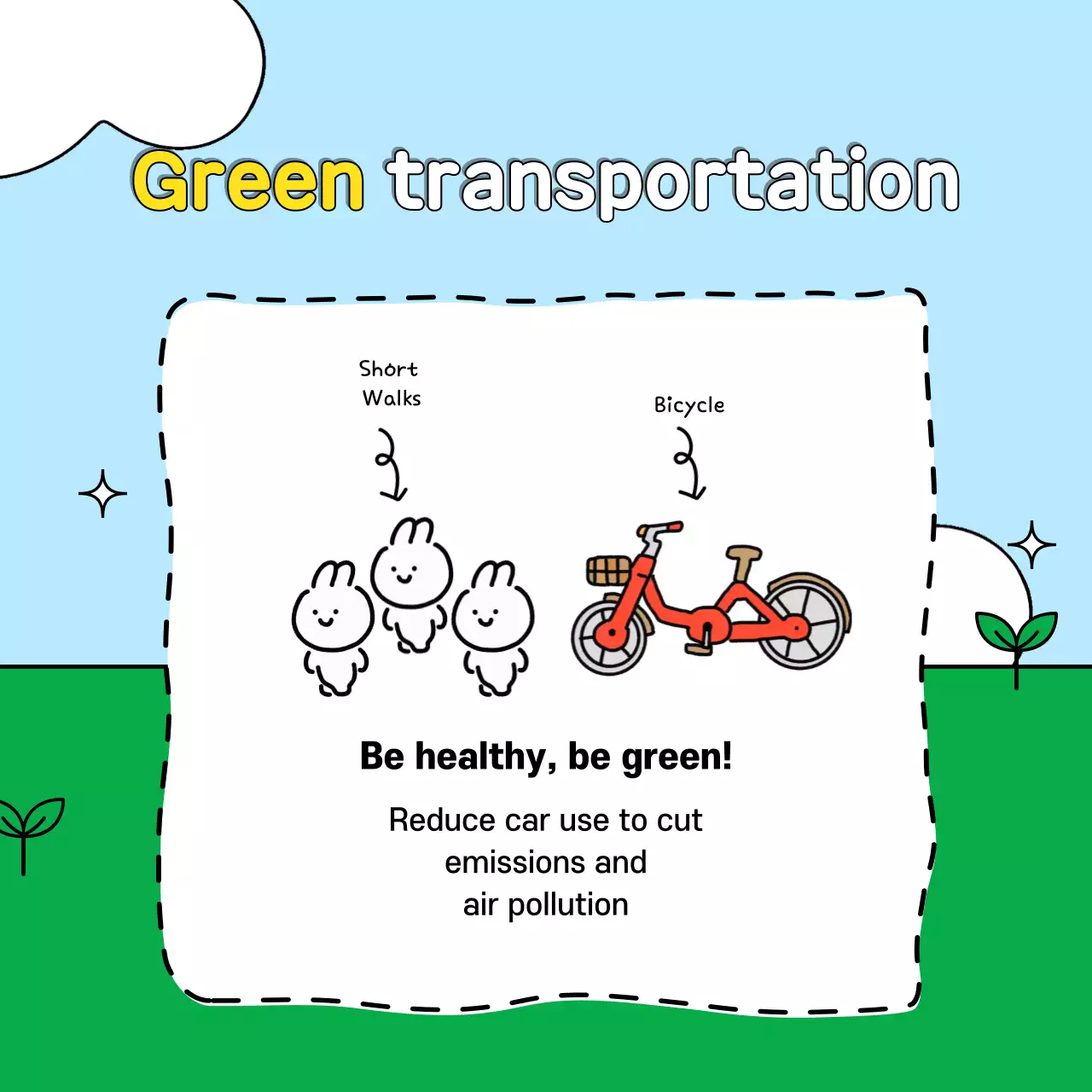 Guia Ecológico Minimal Verde Carrossel Instagram