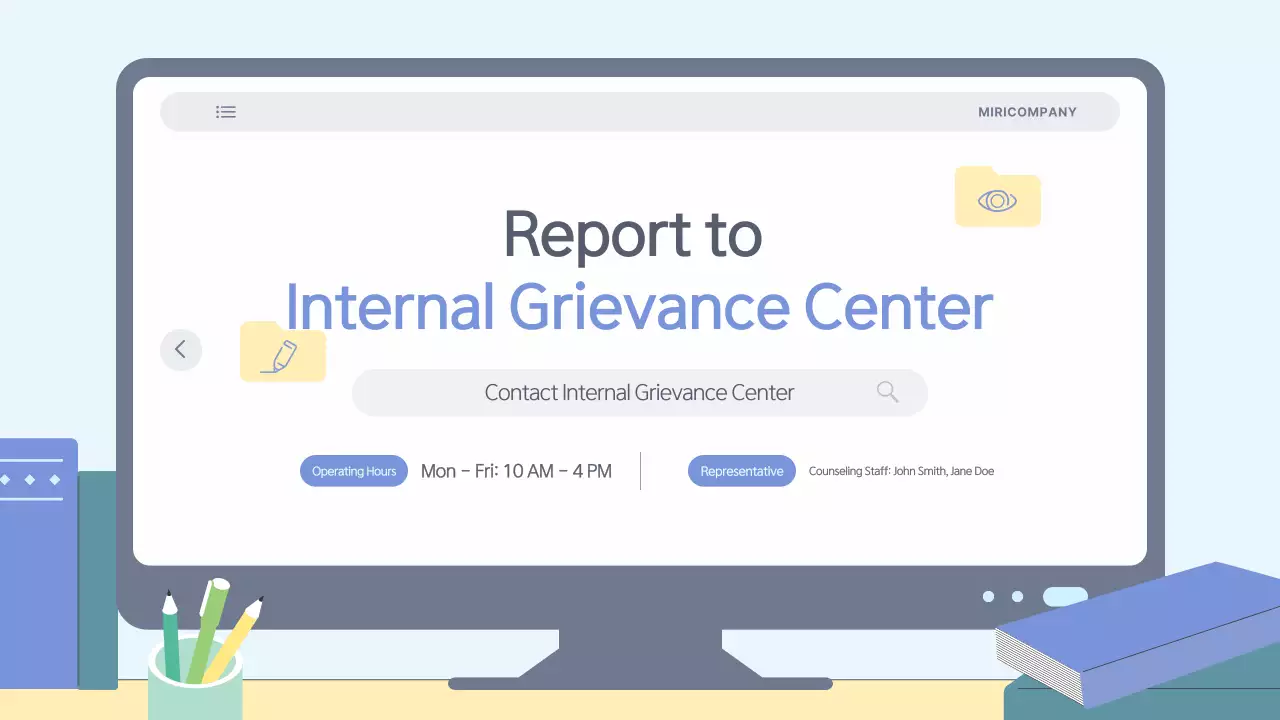 Apresentação do Guia de Treinamento Blue Modern