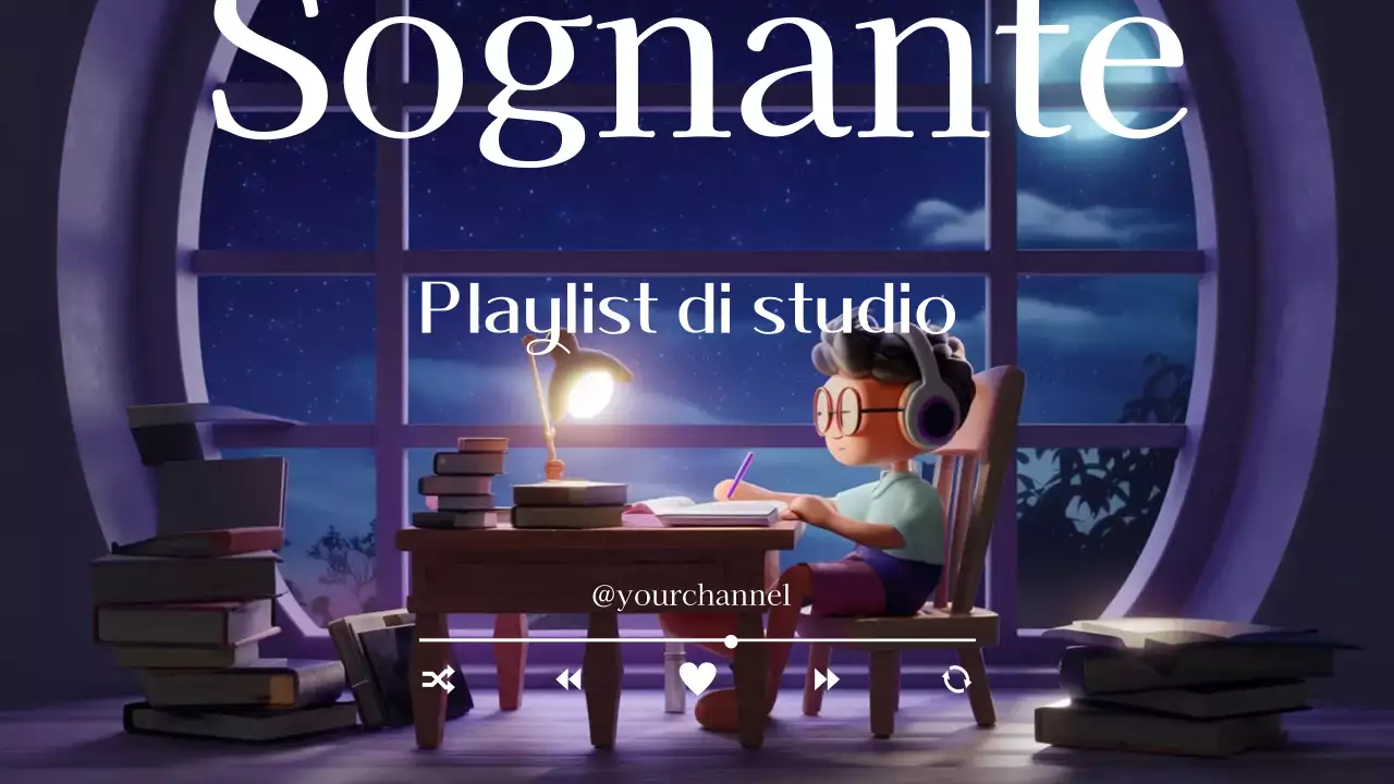playlist di studio estetica blu