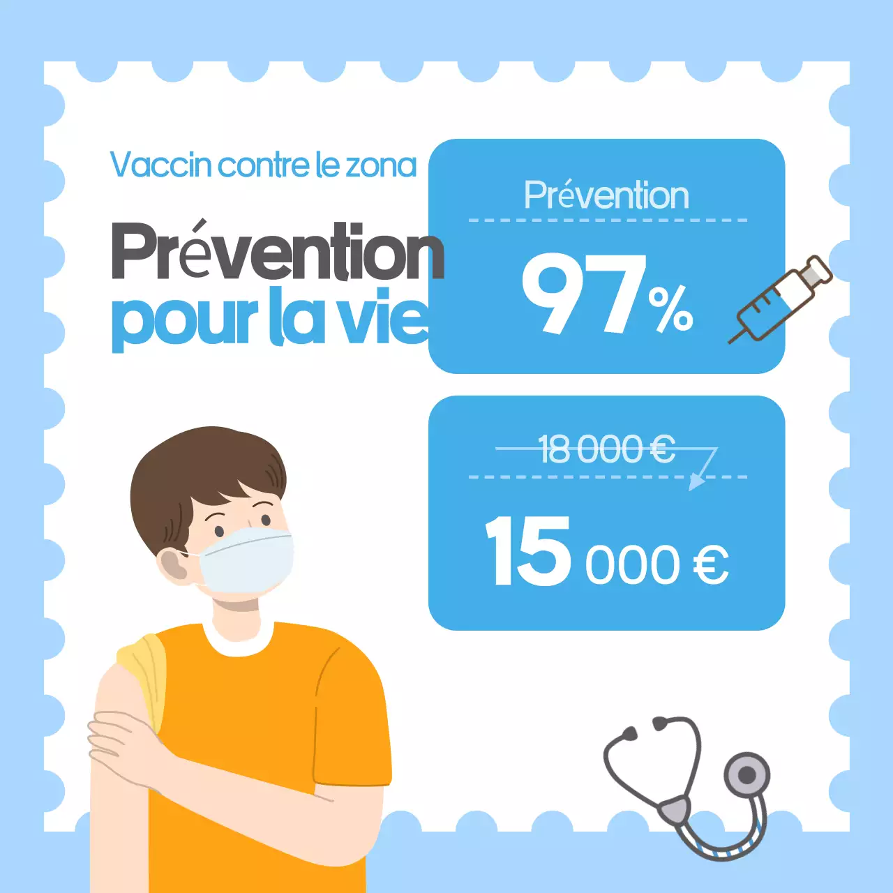 Light blue Simple Health Guide