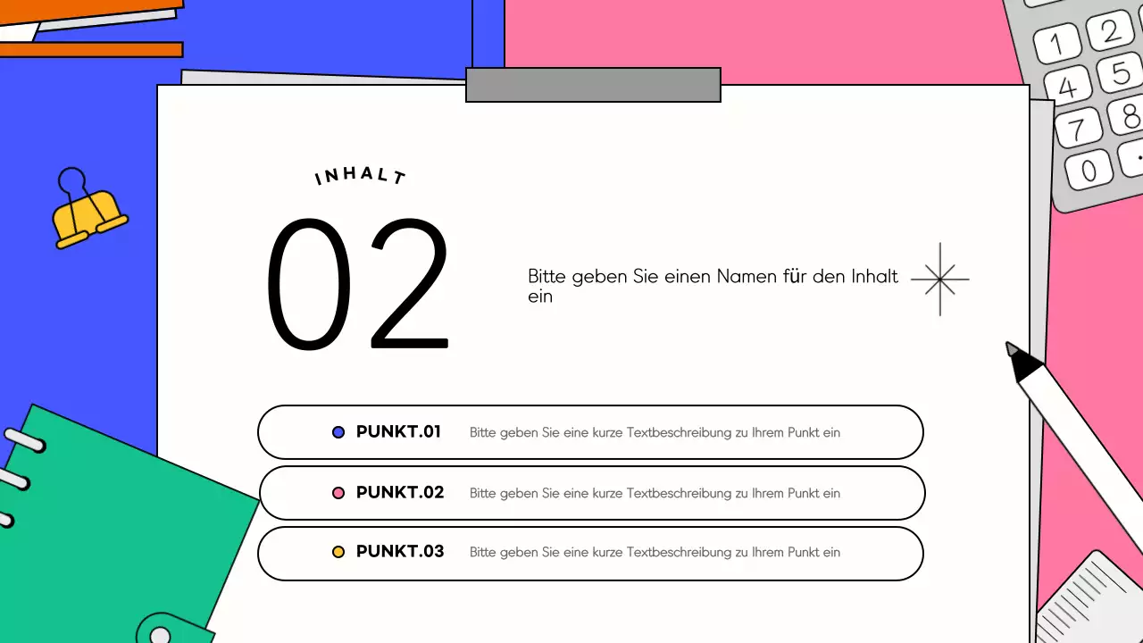 Ein grüner und kuscheliger Geschäftsbrief