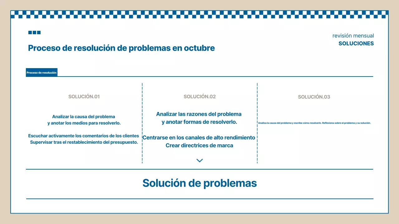 Informes de marketing Blue Basic