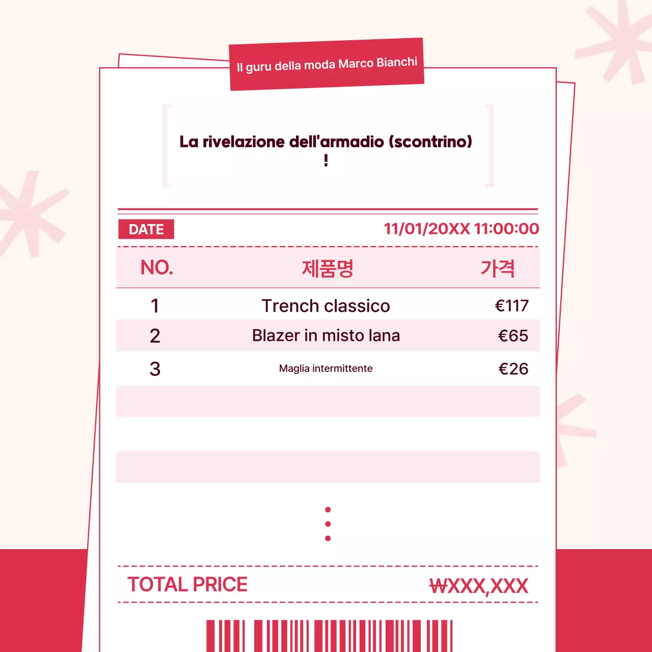 Consigli per la moda autunnale moderna in rosso