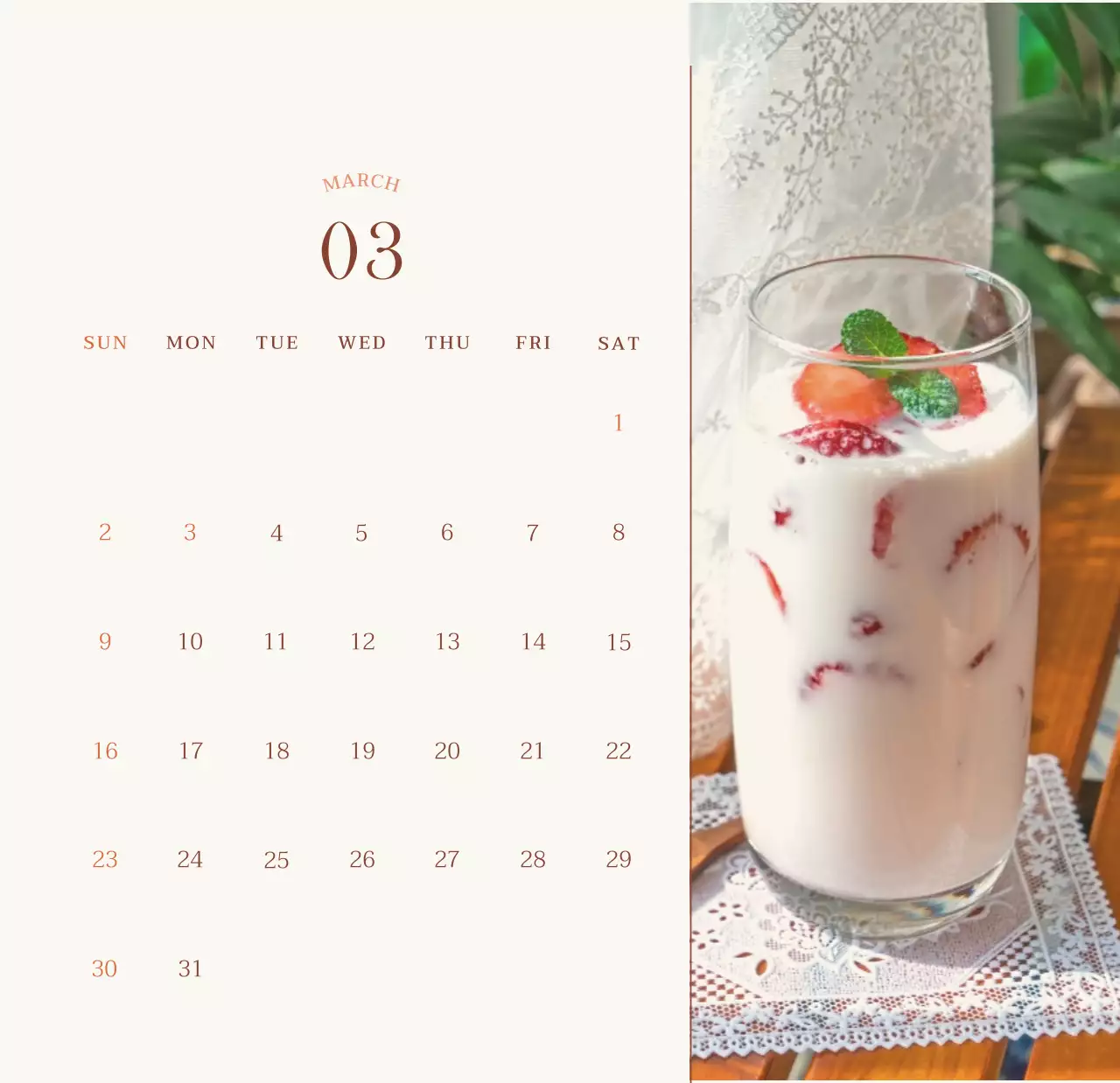 Promosikan Kafe Vintage Beige