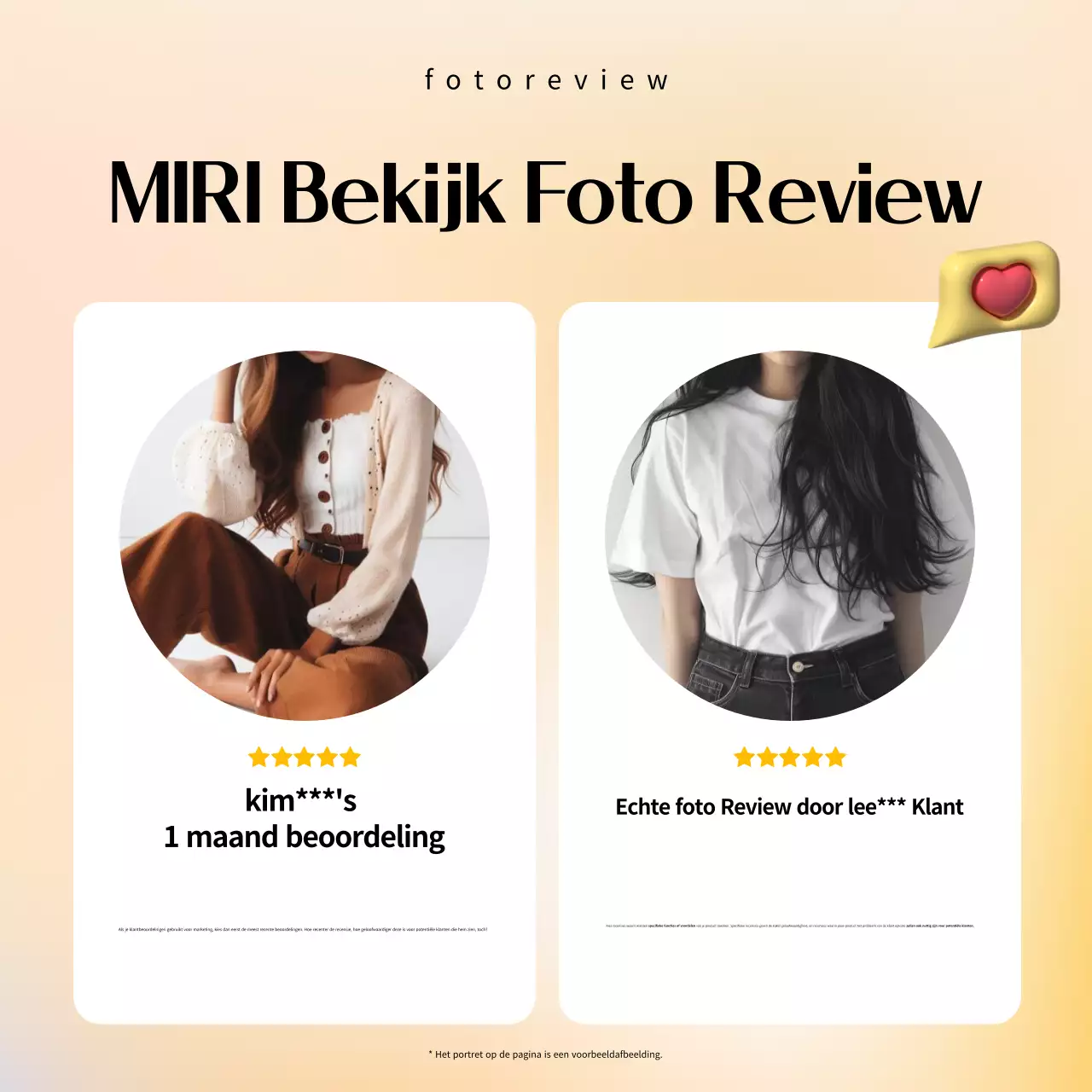 Mauve Modern Review Advertentie