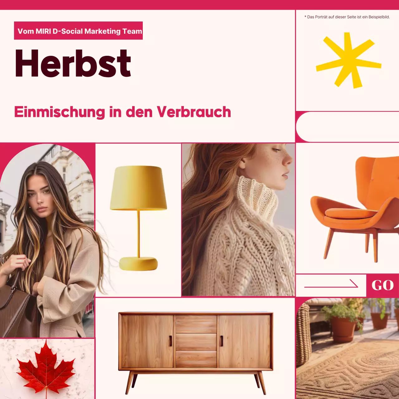 Ein Leitfaden für moderne Herbstmode in Rot