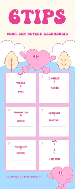 roze speelse gezondheidsgids