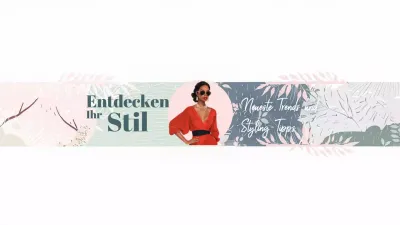 Coral Modern Fashion Guide YouTube-Kanal Kunst