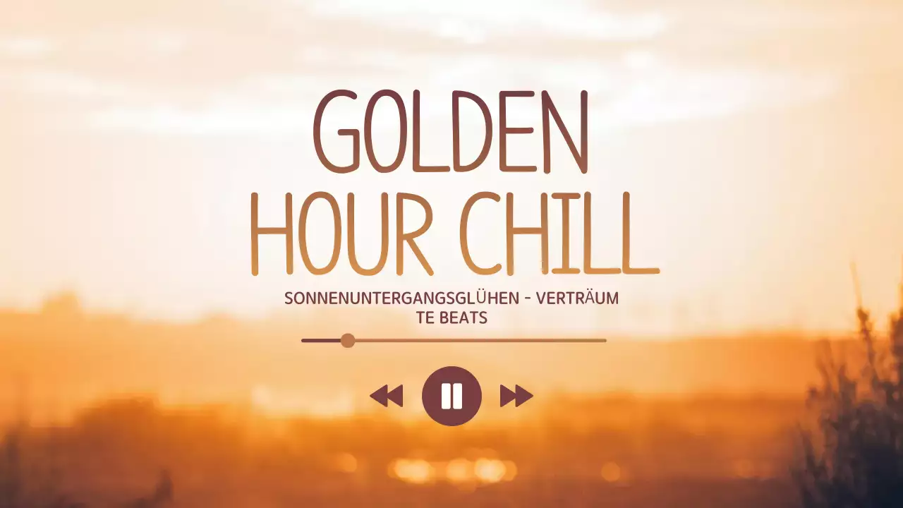 orange minimal playlist design