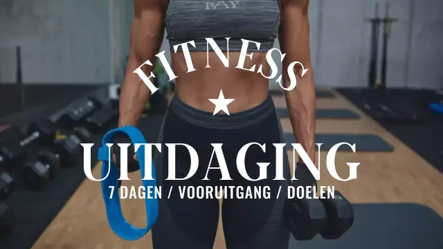 grijs blauw beige fitness uitdaging moderne stijl