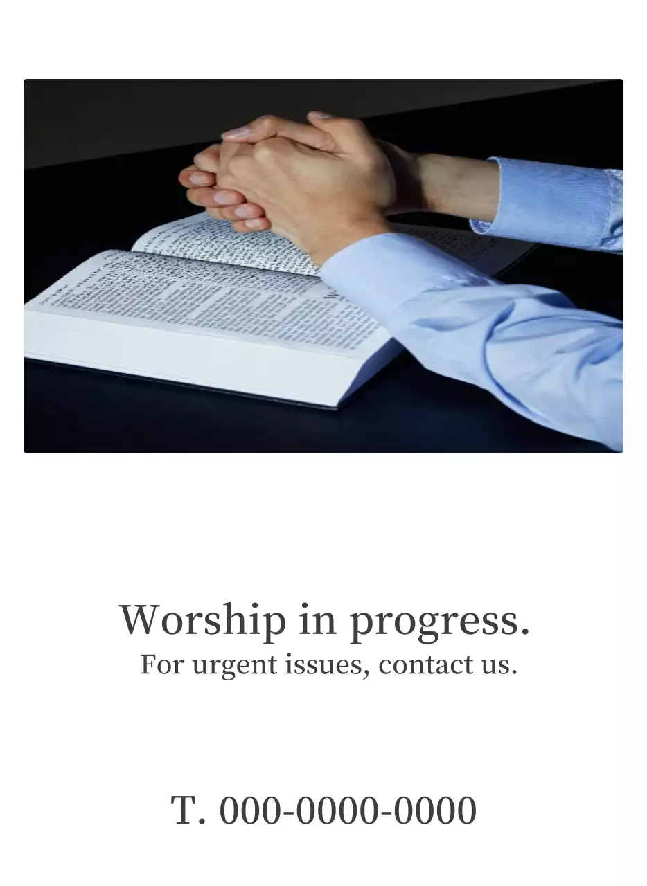 Kalender konsep fotografis yang menampilkan gereja dalam lukisan lanskap