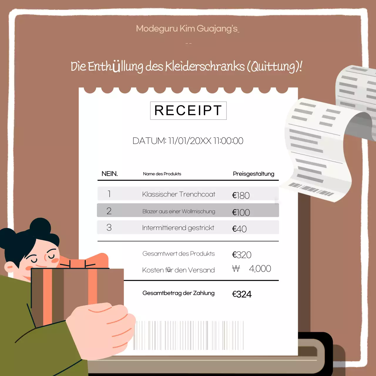 Khaki Pop Anzeige in den sozialen Medien