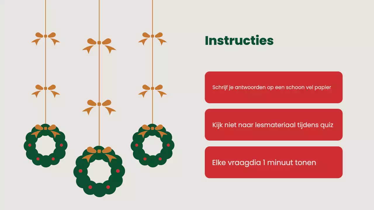 Eenvoudige kerstcadeaus