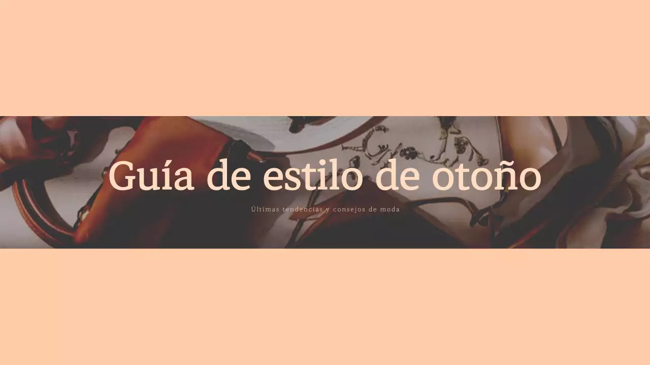 beige moda elegante estilo otoño