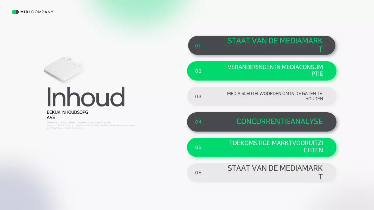 Abstract Modern mediarapport