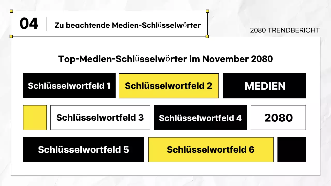 Bereitstellung schwarzer moderner Berichtsinformationen